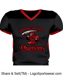 Phantoms Red Reaper (Home) All Around Jersey Design Zoom
